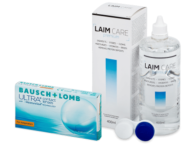 Bausch + Lomb ULTRA for Astigmatism (6 Lentillas) + Laim-Care 400 ml