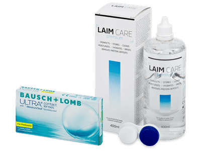 Bausch + Lomb ULTRA for Presbyopia (6 Lentillas) + Laim-Care 400 ml