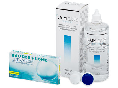 Bausch + Lomb ULTRA for Presbyopia (6 Lentillas) + Laim Care 400 ml