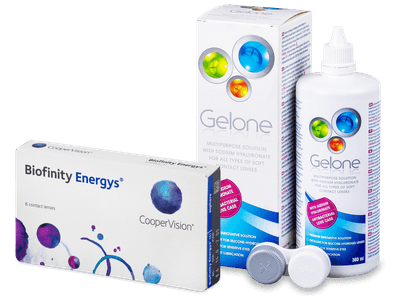 Biofinity Energys (6 Lentillas) + Gelone 360 ml