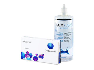 Biofinity XR (3 Lentillas) + Laim-Care 400 ml