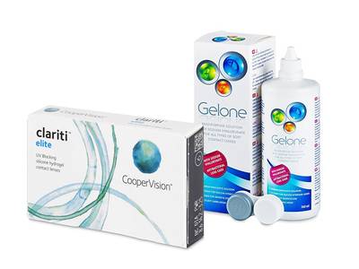 Clariti Elite (6 Lentillas) + Gelone 360 ml