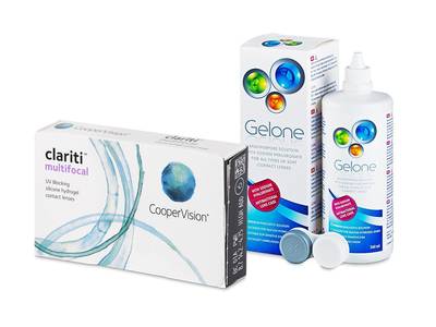 Clariti Multifocal (6 Lentillas) + Gelone 360 ml