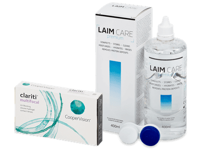 Clariti Multifocal (6 Lentillas) + Laim Care 400 ml