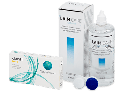 Clariti Toric (6 Lentillas) + Laim-Care 400 ml