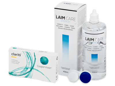 Clariti Toric (6 Lentillas) + Laim Care 400 ml