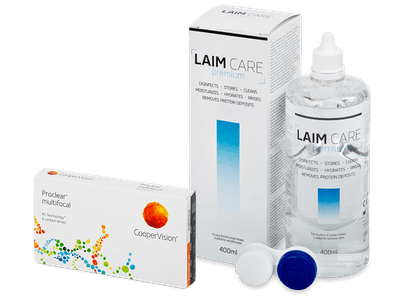 Proclear Multifocal (6 Lentillas) + Laim-Care 400 ml
