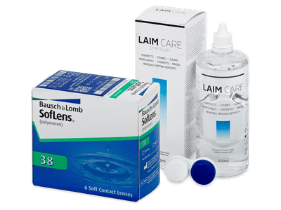 SofLens 38 (6 Lentillas) + Laim-Care 400 ml