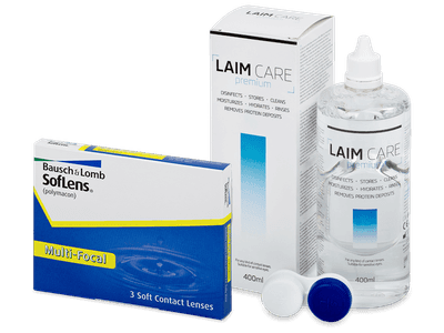 SofLens Multi-Focal (3 Lentillas) + Laim-Care 400 ml