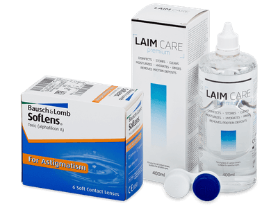 SofLens Toric (6 Lentillas) + Laim Care 400 ml