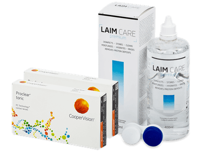 Proclear Toric XR (2x3 Lentillas) + Laim Care 400ml