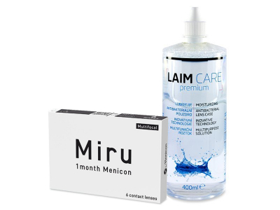 Miru 1 Month Menicon Multifocal (6 Lentillas) + Laim-Care 400 ml