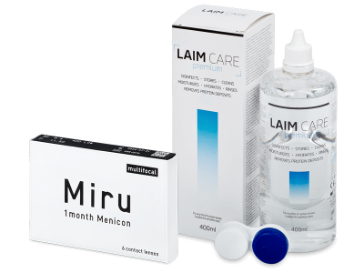 Miru 1 Month Menicon Multifocal (6 Lentillas) + Laim-Care 400 ml