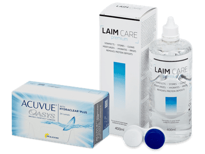 Acuvue Oasys (24 Lentillas) + Laim Care 400 ml