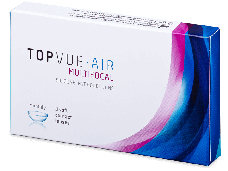 TopVue Air Multifocal (3 lentillas) - Lentillas multifocales