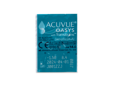 Acuvue Oasys with Transitions (6 lentillas) - Previsualización del blister