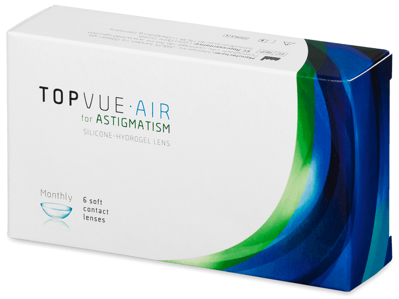 TopVue Air for Astigmatism (6 lentillas) - Lentillas tóricas