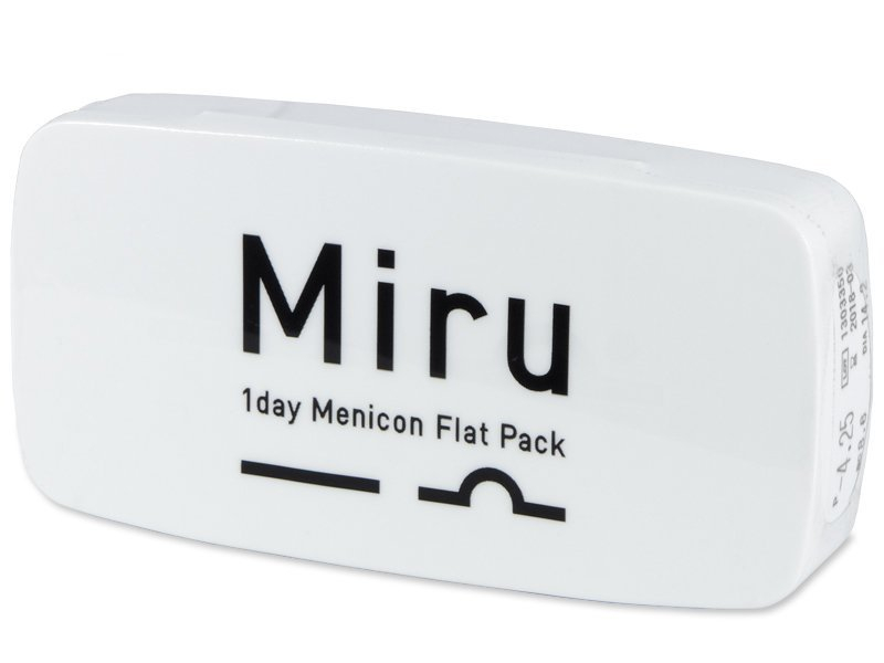 Miru 1day Menicon Flat Pack (30 lentillas) - Lentillas diarias desechables