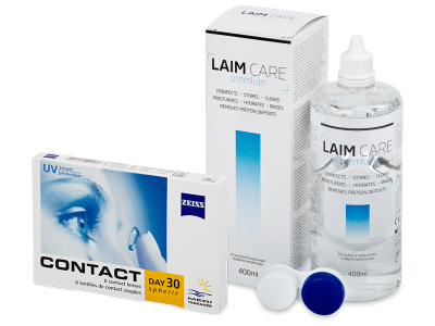 Carl Zeiss Contact Day 30 Spheric (6 lentillas) + Laim-Care 400 ml