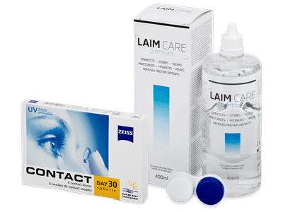 Carl Zeiss Contact Day 30 Spheric (6 lentillas) + Laim-Care 400 ml
