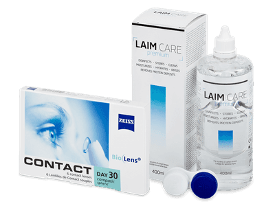 Carl Zeiss Contact Day 30 Compatic (6 lentillas) + Laim Care 400 ml