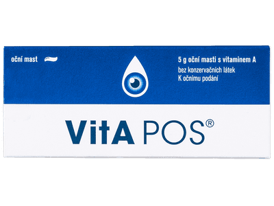 Pomada ocular Vita POS 5 g - Diseño antiguo