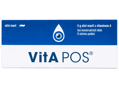 Pomada ocular VitA POS 5 g - Diseño antiguo