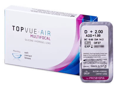 TopVue Air Multifocal (1 lentilla) - Lentillas multifocales