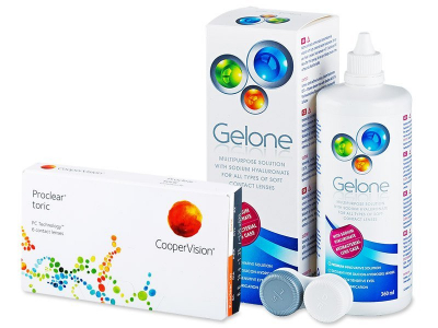 Proclear Toric XR (6 Lentillas) + Gelone 360ml