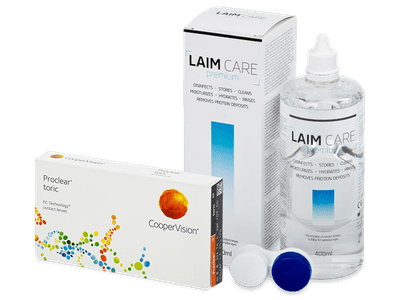 Proclear Toric XR (6 Lentillas) + Laim Care 400 ml