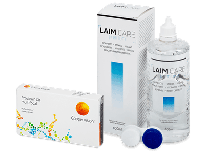 Proclear Multifocal XR (6 Lentillas) + Laim Care 400 ml