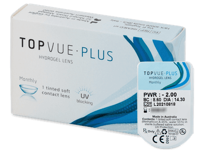 TopVue Plus (1 lentilla) - Este producto también está disponible en esta variación de empaque