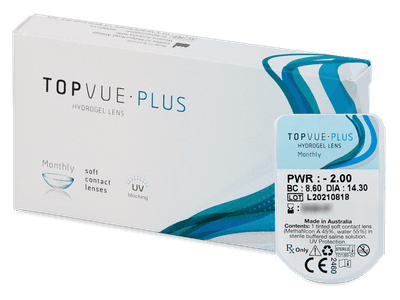 TopVue Plus (1 lentilla) - Este producto también está disponible en esta variación de empaque