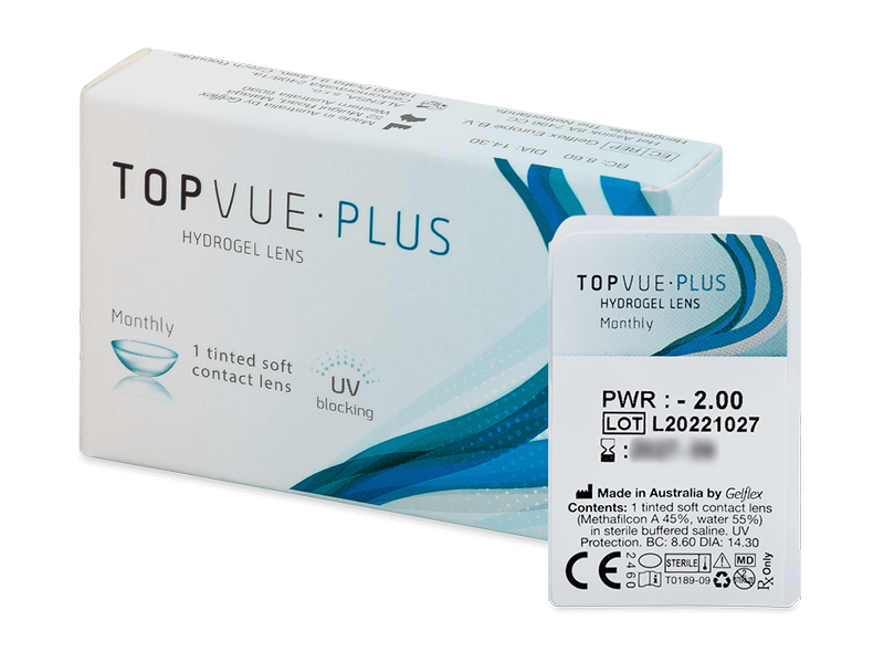 TopVue Plus (1 lentilla) - Lentillas mensuales