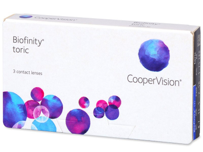 Biofinity Toric (3 Lentillas) - Lentillas tóricas
