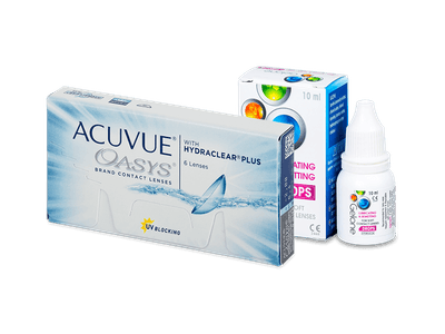 Acuvue Oasys (6 Lentillas) + Gotas Gelone 10 ml