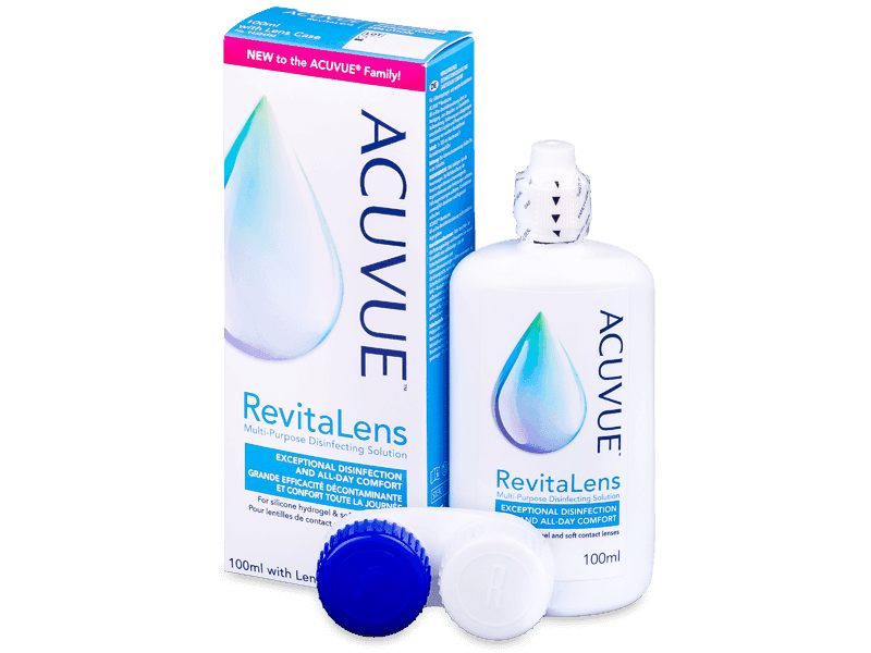 Líquido de limpieza Acuvue RevitaLens 100 ml - líquido de limpieza