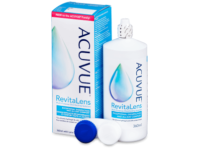 Líquido de limpieza Acuvue RevitaLens 360 ml 