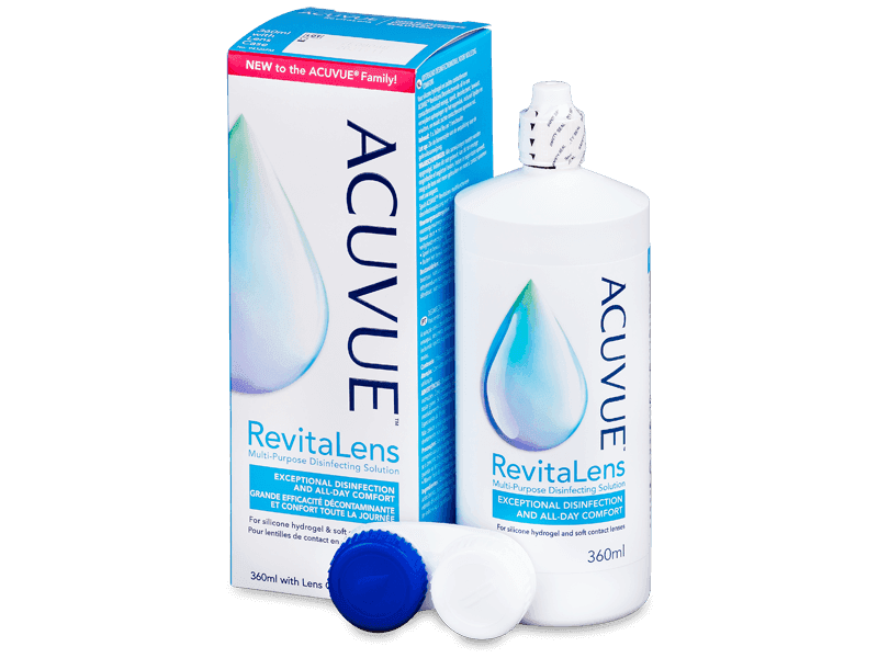 Líquido de limpieza Acuvue RevitaLens 360 ml - líquido de limpieza