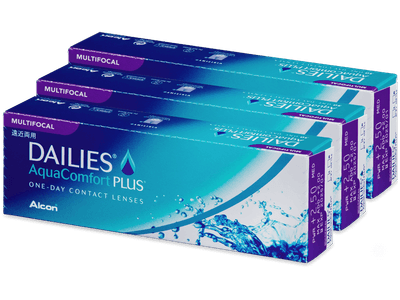 Dailies AquaComfort Plus Multifocal (90 lentillas) - Lentillas multifocales