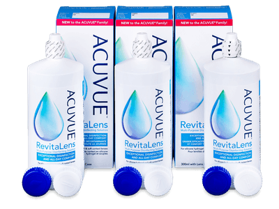 Líquido de limpieza Acuvue RevitaLens 3x 300 ml 