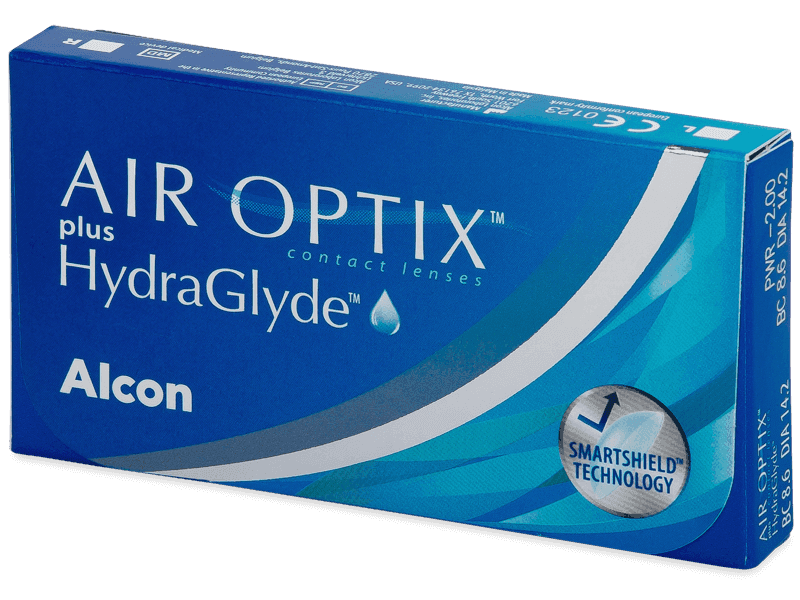 Air Optix plus HydraGlyde (3 lentillas) - Lentillas mensuales