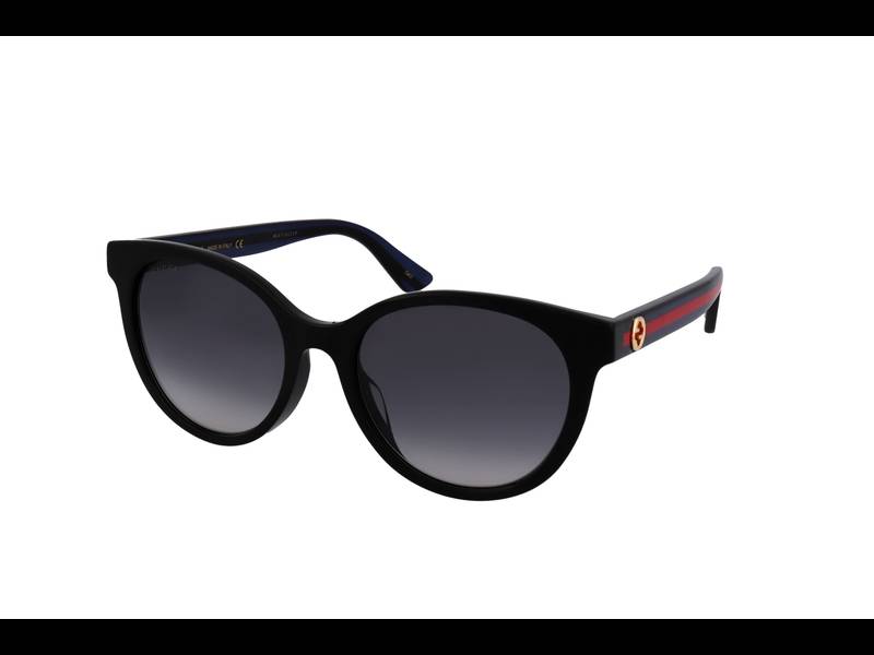 Gucci Sunglasses GG0702SK 001 Black | Grey Lens - SunglassOutlet.com