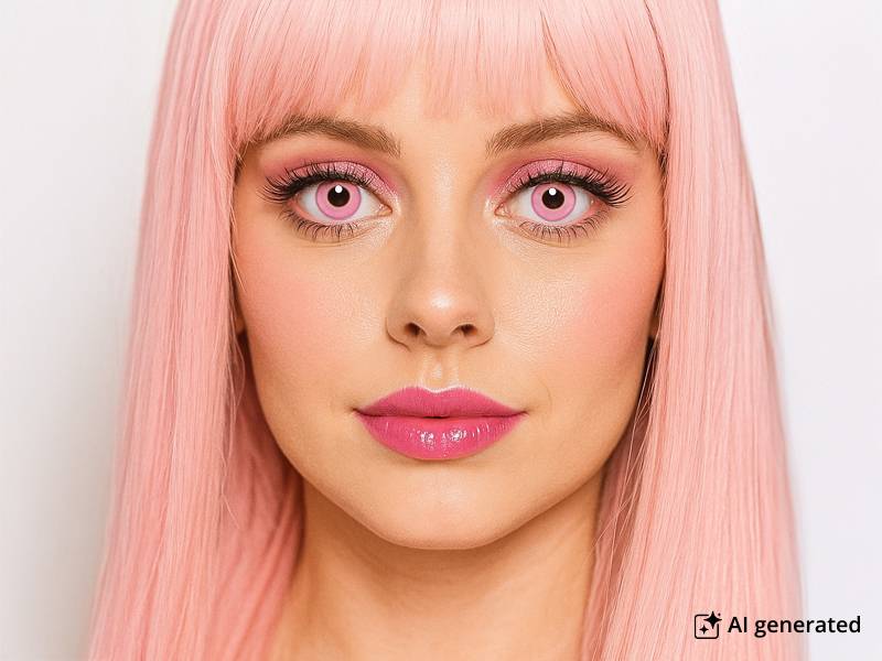 CRAZY LENS - Barbie Pink - Diarias Graduadas (2 Lentillas)