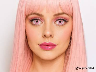 CRAZY LENS - Barbie Pink - Diarias sin graduación (2 Lentillas) - Foto ilustrativa