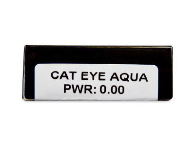 CRAZY LENS - Cat Eye Aqua - Diarias sin graduación (2 Lentillas) - Previsualización de atributos