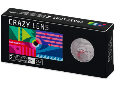 CRAZY LENS - Graffiti - Diarias sin graduación (2 Lentillas)