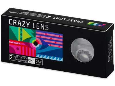 CRAZY LENS - Lord Snow - Diarias sin graduación (2 Lentillas)