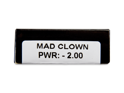 CRAZY LENS - Mad Clown - Diarias Graduadas (2 Lentillas) - Previsualización de atributos