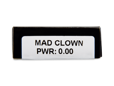 CRAZY LENS - Mad Clown - Diarias sin graduación (2 Lentillas) - Previsualización de atributos